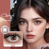 6 Months Wear Myopia Colored Lenses Power Pussy Control Grey Soft Contacts Cosplay Eye Makeup Cosmetic