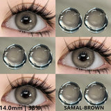 1Pair Colorcon Korean Contact Lenses for Eyes Brown Lenses Cosmetics Soft Contacts Lenses High Quality Natural Lenss
