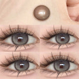 2pcs/Pair Yearly Blue New Color Contact Lenses for Eyes with Myopia Prescription Beauty Pupils Makeup Nature Eye Free Shipping