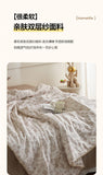 A-Class Double-Layer Soy Fiber Summer Quilt Air Conditioning Single Person Cool Thin Quilt Breathable for Student Home Textiles