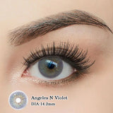 New Colored Contact Lenses 1 Pair Green Iris Natural Pupil Color Circle  Annual Siri Urban Angeles Series Make Up Beauty