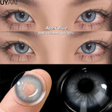 New Fashion Color Contact Lenses for Eyes Green Colorful Makeup High level of comfort Yearly 2pcs/pair