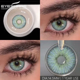 1 pair Colored Contact Lenses for big Eyes Natural Eye Lenses Gray Contact Green Lenses Blue Lenses Fashion Lenses
