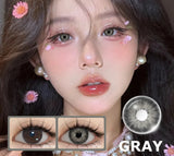 1 Pair Fashion Colored Contact Lenses Korean Brown Contact Lenses High Quality Natural Cosmetic Pupils Lenses Annual