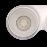 Brown Contact Lenses Natural Gradient Circle Lenses with Golden Pattern 14.2mm Cosmetic Colored Contacts for Daily & Party Wear