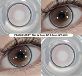1Year Brown Lens Colorcon Korean Colored Contact Lenses Fashion Lenses Y2K Beauty Pupils Lente De Contato