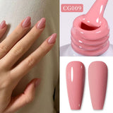 Reflective Glitter Gel Nail Polish Sliver Champagne Sparkling Sequin Semi-permanent Varnishes Soak Off Nail Art Deco