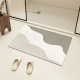 Bath Mat Diatom Mud Absorbent Floor Mats Anti-slip Entrance Doormat Bathroom Carpet Toilet Area Rugs  Alfombra De Baño