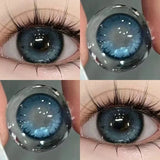 Brown Contact Lenses with Prescription 2pcs Colorful Korean Fashion Lenses Yearly Makeup Contact Lens Beauty Pupils