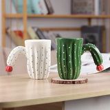 Halloween Ceramic Cups Cute Cartoon Cactus Cups Home Office Coffee Latte Milk Cups Drinks Halloween Best Friend's Gift Mugs