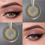 1Pair Color Contact Lenses For Eyes 14.5mm Natural Fashion  Blue Brown Lens Beauty Pupils Gray Lenses Contact Lenses