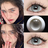 1Pair Natural Eye Color Contact Lenses with Prescription Korean Lenses Beauty Pupils Makeup Contacts High Quality Lenses