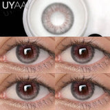 NEW Contact Lens Beauty Blue Lens 14.5mm Big Eyes Color Contact Lenses For Eyes Natual Pupils Cosmetic Lens Makeup Gray
