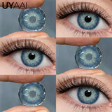 Color Contact Lenses Lenses Brown Pupils Color Contact Lenses for Eyes Green Lens 1 Pair/2pcs Pupils Cosmetic Lens
