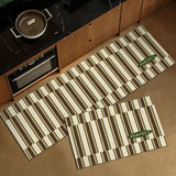 Checkerboard Plaid Kitchen Floor Mat Non-slip Long Strip Runner Rugs Oil-proof Waterproof Wipeable Washable Carpet Tapis Cuisine