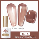 10ml Blossoming Gel Nail Polish Clear Watercolor Spreading Effect Functional Gel Easy To Apply Nail Art Design Home
