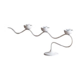 Iron Candelabra Decorative Candlestick Table Centerpiece Pillar Candle Holder