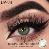 Colored Contact Lens NEW Twilight Series Cosmetics Natual Black Lens Woman Makeup Green Pupils Beauty Blue Contacts Lenses