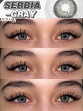 Big Diameter Black Lenses 14.5mm Lenses Colored Contact Lenses for Eyes Big Eye Lenses Natural Look Brown Lenses