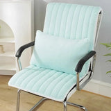 Milk Velvet Integrated Chair Cushion Household Dining Chair Cushion Comfortable Stool Covers for Prolonged Sitting in The Office