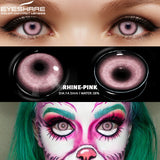 Halloween New Color Contact Lenses Blue Cosplay Anime Contact Red Lenses Purple Eyes Contact Pink Beauty Makeup Lenses