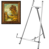 Durable Metal Easel Stand Elegant Foldable Display Easels Multifunctional Stable Table Top Easel Stand for Wedding Sign