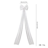 Oversized Red Plushie Bows Decoration For Weddings And Parties Backdrop Christmas Tree Wall Decoration Ormanent Ribbon
