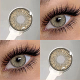 1Pair Korean Contact Lenses Natural Beauty Eye Contact Lens Myopia Soft Lenses Contact Lenses with Diopters Cosmetics