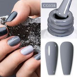 10ml Purple Red Series Gel Nail Polish Winter Dark Purple Nail Art Varnish Semi Permanent Soak Off UV LED Gel