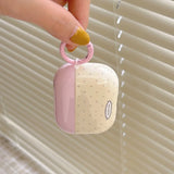 Simple Style Girl Silicone Case For AirPods1 2 For AirPods 3 For AirPods Pro Earphone Accessories Cute Pink Umbrella Dog Pendant