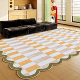 Creative Colorful Special-shaped Living Room Carpet Irregular Sofa Coffee Table Floor Mat Home Bedroom Bedside Soft Plush Rug