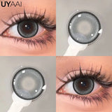Color Contact Lenses Black Lens For Eye Cosmetic Woman accesories Blue Eyes Contact Makeup Beauty Colorcon Water Light