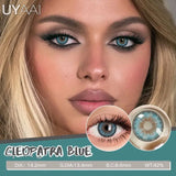Color Contact Lens Breeze Green Lens Beauty Big Eyes Natural Pupils Makeup Blue Pupils Gray Contact Lenses Brown Cosmetics