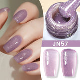 10ml Purple Red Series Gel Nail Polish Winter Dark Purple Nail Art Varnish Semi Permanent Soak Off UV LED Gel