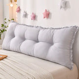 Bedhead Anti-collision Soft Cushion Nordic Style Double Large Backrest Can Be Dismantled and Washed Watching Drama Waist Support