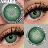 1 Pair Black Color Contact Lenses for Eyes 14.5mm Fashion Contact Lenses Brown Natural Contact Lenses Gray Soft Lens