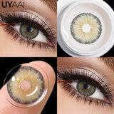 Contact Lenses Gray Cosmetic Eyes Colored Lens Natural Pupils Black Makeup Colored Pupils Beauty Black lenses Woman Makeup