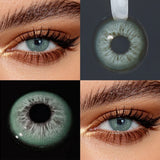 Unspoken Power Colored Contact Lenses with Prescription 14.2mm 6 Months Natural Eye Beauty Makeup Soft Lens