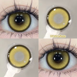 2PCS Halloween Myopia Contact Lenses Cosplay Colored Contact Lenses Prescription Lens Natural Pupils Eye Color Lenses