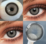 Color Contact Lenses for Eyes 1pair Yearly Natural Eye Color Makeup Lens Brown Cosmetic Soft Eye Lenses Beauty Pupils