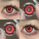 Color Contact Lenses Anime Pupil 6months 1pair Halloween Crazy Eye Lenses