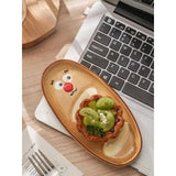 Exquisite and Beautiful Plates Ceramic Tableware Highend Feel Niche and Cute Breakfast Plates