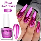 7ml Auroras Glitter Nail Polish No Need of UV/LED Lamp Nail Supplies Vernis White Pink Silver Pearl Effect for Nails
