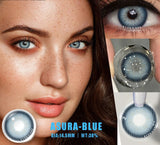 1Pair Color Contact Lenses for Eyes Cosmetics Blue Contact Lenses Brown Natural Contact Lens Gray Pupils Green Contacts