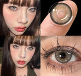 Color Contact Lenses Green Lenses for Eyes 1 Pair Natural Look Brown Lenses Fashion Lenses Y2K Korean Lenses Beauty