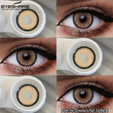 1Pair Fashion Colored Contact Lenses for Eyes Big Blue Eye Lens Natural Yearly Cosmetics Beauty Women Men Pupils