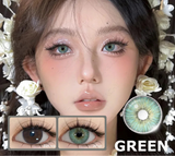 1 Pair Fashion Colored Contact Lenses Korean Brown Contact Lenses High Quality Natural Cosmetic Pupils Lenses Annual