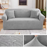 Water-resistant Elastic Sofa Cover for Living Room Stretch 1/2/3/4 Seater L-Shaped Corner Couch Cover Armchair Protector