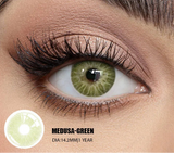 1Pair Natural Contact Lenses Brown Lens 14.2mm Diameter Korean Lenses Colored Contact Lens Beauty Pupil Natural Contact