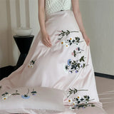 Flowers Towel Embroidery Bed Linens Egyptian Cotton Bedding Set Sheet Duvet Cover Pillowcase Underwear